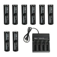 Samsung 18650-8PACK, Includes 8 pcs 18650 and 1 pcs Battery Charger