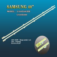 Samsung 40D5000 #40D-62Led - Bộ 2 Thanh 62 Led 3v 439mm cho tivi Samsung UA40D5000 40D6000 và các dòng tương tự