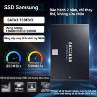 Samsung 750EVO SSD 120GB/250GB/500GB SATA3 cho Desktop/Laptop (Bảo hành chính hãng 3 năm)