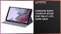Samsung Book Cover EF-BT220 for Tab A7 Lite, Dark Gray