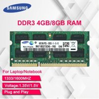 Samsung DDR3 DDR3L RAM 8Gb 4Gb 1600Mhz 1333Mhz PC3-10600 PC3-12800 204Pin SODIMM Cho Laptop Notebook Memory