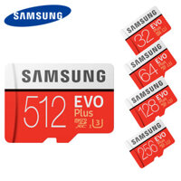 Samsung EVO Plus U3 512GB 256GB Memory Card Class 10 Micro SD Card 32GB 64GB 128GB 1024GB 1TB MicroSD SDXC TF Cards