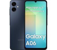 Samsung Galaxy A06 6GB/128GB Mới (Chính hãng Việt Nam) - Tặng sạc nhanh 25W