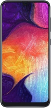 Samsung Galaxy A50 A505G 64GB Duos GSM Unlocked Phone w/Triple 25MP Camera - (International Version, No Warranty) - Black
