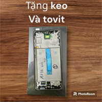 Samsung Galaxy A73 5G / A736 - Màn Hình Nguyên bộ Oled 2ic Liền Khung Xương, Phôi To Như Zin, Màu Đen