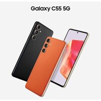 Samsung Galaxy C55 5G( Mới, Full Box)mặt lưng da Herme, Snapdragon 7 Gen 1, Ram 8GB, bộ nhớ 256, có NFC,VoLTE