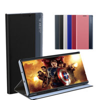 Samsung Galaxy Note20 Ultra Note10 Pro note10Plus A51 A71 A52 A53 A72 A25 s25ultra s25 plus Smart Clear View Mạ Đứng Flip Case