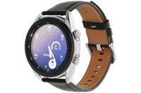 Samsung Galaxy Watch 3 41mm viền thép bạc dây da. Giá: 3.490.000₫