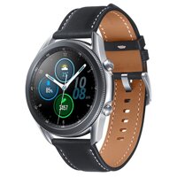 Samsung Galaxy Watch 3 45mm viền thép bạc dây da ( màu bạc )