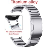 Samsung Galaxy Watch 6 Classic 5 5Pro 4 Dây đeo Hợp kim titan Phát hành nhanh Arc Nhẹ Kim loại nguyên chất