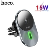 SAMSUNG Giá Đỡ Điện Thoại Kiêm Sạc Nhanh Không Dây HOCO CA91 100% Chính Hãng 15W Có Nam Châm Hít Gắn Lỗ Thông Gió Xe Hơi Cho Điện