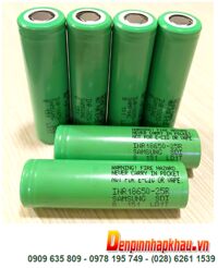 Samsung INR18650-25R; Pin sạc lithium 3.7v Samsung INR18650-25R 2500mAh _Discharge 20A