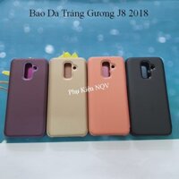 Samsung J8 2018|| Bao Da Clear View Standing Samsung J8 2018 - Pk NQV