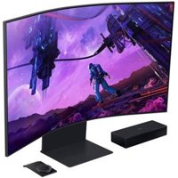 Samsung Odyssey Ark LS55BG970NN Curved Gaming Monitor – 55 inch, 4K UHD (3840 x 2160), 16:9, VA, 165Hz. 600cd/m2, Curved 1000R
