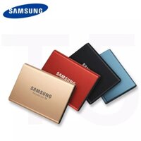 Samsung SSD T5 Bên Ngoài Thể Rắn USB3.1 Gen2 500GB Ổ Cứng 1TB 2TB SSD Ngoài USB3.0 Ổ Cứng Cho Laptop Máy Tính Bảng