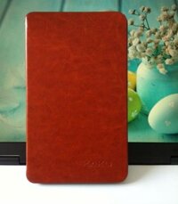 Samsung Tab 4 8.0 inch T330 - Bao da KAKU trơn (nhiều màu)