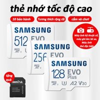 Samsung thẻ nhớ 1TB /512Gb /256Gb /128Gb/ U3 Class 10–chuyên cho CAMERA,Điện thoại,Máy ảnh - Bảo hành 5 năm