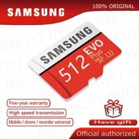Samsung Thẻ Nhớ 256GB 512GB EVO + Tốc Độ Cao Thẻ Sd 95 Mét/giây Carte Memoire Cho Điện Thoại/Máy Tính Bảng