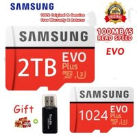 SAMSUNG Thẻ Nhớ Micro SD Tốc Độ Cao 2TB 1TB 521G EVO Plus 2TB - 1TB Micro SD Cho Điện Thoại / Máy Tính Bảng