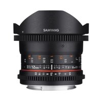 Samyang 12mm T3.1 VDSLR Fisheye for Canon/Sony