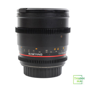 Ống kính Samyang 85mm T1.5 Cine Lens for Canon EF