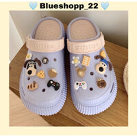 [Sẵn 1 vài size] DÉP SỤC ĐẾ CAO XIXITIAO KÈM STICKER [Order+Ảnh thật cuối]