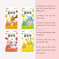 [Sẵn - 10 gói x 5g] Trà Kombucha Pokemon Hàn Quốc