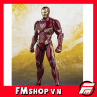 (SẴN-2ND THIẾU PART GỐI - CHÂN GÃY ĐÃ FIX)MÔ HÌNH NHÂN VẬT  SHF IRON MAN MARK 50