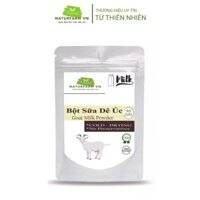 (Sẵn) 300gr Bột sữa dê sạch nguyên chất 100% Organic - Bột thiên nhiên handmade