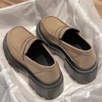 [SẴN 35 DA BÓNG] Giày Oxford nữ đế cao cực tôn dáng phong cách Uzzlang