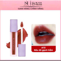[Sẵn A12 Đỏ Nâu] Son Kem Lì BLACKROUGE A12