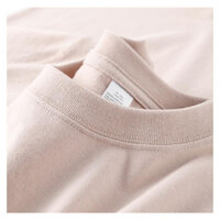 (Sẵn áo) Áo phông áo thun unisex nam nữ màu hồng nhạt 100% cotton mềm mịn mùa hè siêu mát đủ size đủ màu đến 3XL