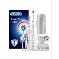 (Sẵn - Auth) Bàn chải điện Oral b Pro 6500 white hàng chính hãng