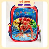 Sẵn Balo - Cặp đi học cho bé trai mẫu giáo - mầm non hình Doremon siêu nhân nhện Spiderman America - 5 anh em siêu nhân