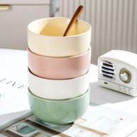 (SẴN) Bát cơm khum nhiều màu pastel độc đáo, chén soup nhỏ - Sứ cao cấp không chì