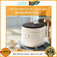 [Sẵn+Chính hãng] Nồi cơm điện tử cảm ứng BEAR DFB-C16K1 dung tích 1.6L, nấu cơm gạo lứt ngon dẻo , bảo hành 12 tháng