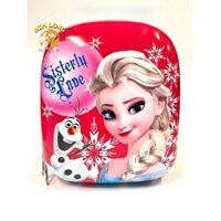 Sẵn [Có sẵn] [Ảnh thật] Balo - Cặp đi học cho bé mẫu giáo - mầm non hình công chúa Elsa (Có sẵn)