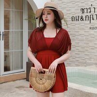 [San đen ]Bộ đồ bơi bigsize cho người béo, bikini che bụng size to