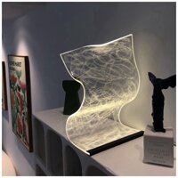 (sẵn ) đèn ngủ decor trang trí nhà phòng uốn éo lượn sóng để kiểu gì cũng đẹp tặng quà người iu để người iu uốn éo đi ạ