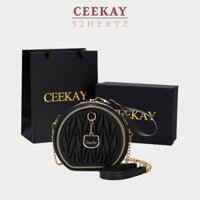 [SẴN ĐEN] Túi xách CEEKAY móc khoá hình gấu