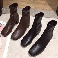 [Sẵn đen35] Ankle Boots / Ảnh thật cuối