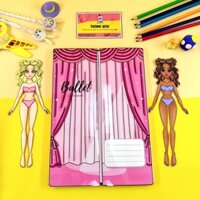 Sàn diễn ballet búp bê giấy 👗