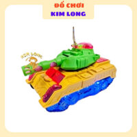 Sẵn Đồ chơi lồng đèn trung thu hình HÌNH XE TĂNG cho bé trai tặng kèm pin có nhạc đèn quà tặng trung thu (Có sẵn)
