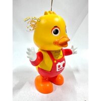 Sẵn Đồ chơi lồng đèn trung thu cho bé hình VỊT VÀNG nhảy dễ thương tặng pin có đèn và nhạc quà tặng trung thu- có sẵn
