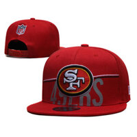 San FRANSCO 49ERS Mũ Hiphop Mũ Nam Mũ Ngoài Trời Mũ Snapback Mũ Quạt Quà Tặng