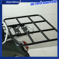 [SẴN] Giá chở hàng xe máy, baga chở hàng,  Giá đỡ hộp giao thức ăn xe máy xe đạp điện, Baga chở hàng xe máy đa năng Tải trọng 80kg Aiseo-Motor