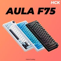 [Sẵn Giao] Bàn Phím Cơ Aula F75 Mạch Xuôi Phiên Bản Mới Nhất Best Phân Khúc Dưới 1 Triệu - HCK