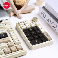 [SẴN GIAO] Bàn phím số cơ Numpad KZZI K20 | 3 mode | Hotswap | RGB