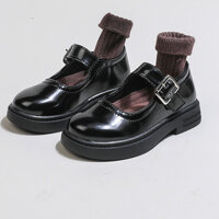 (Sẵn) Giày tiểu thư cho bé gái xinh xắn mẫu mới 2024 đế mềm, giày bệt cho bé gái, giày búp bê cho bé gái