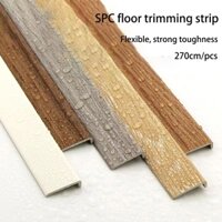 Sàn gỗ 270cm bên phải Dải cạnh góc, dải đóng sàn nhựa bằng đá SPC loại L, độ dẻo dai linh hoạt và dải bọc chắc chắn